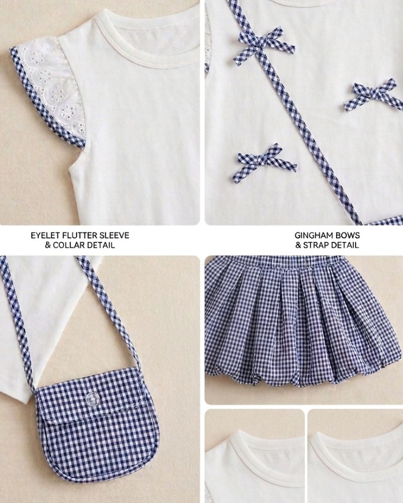 3-piece Plaid set  thumbnail 3
