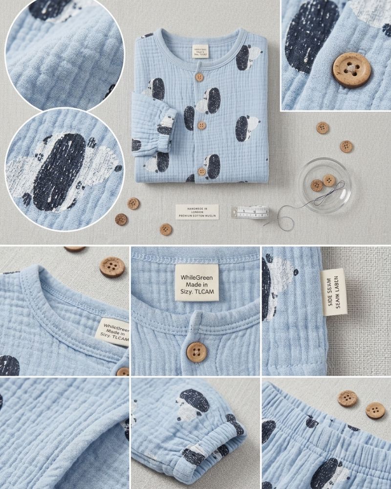 2pc cotton nightwear thumbnail 3
