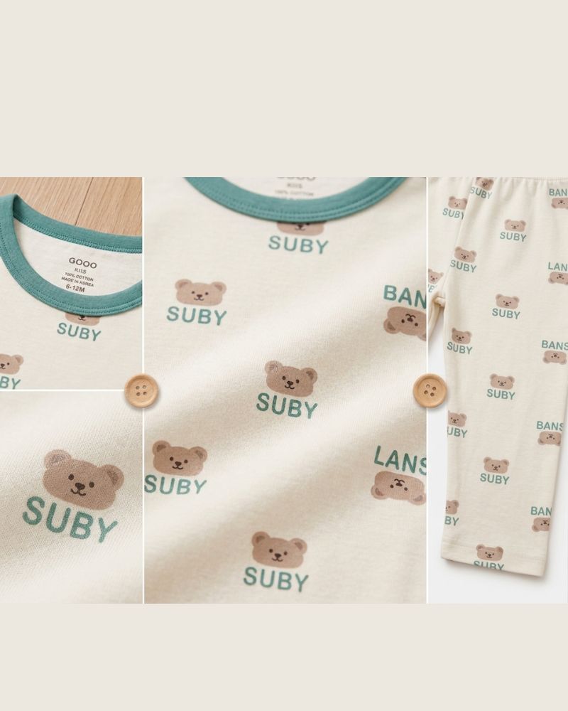 Teddy bear Cotton Set thumbnail 3