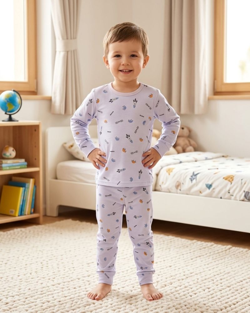 Space cotton nightwear thumbnail 2