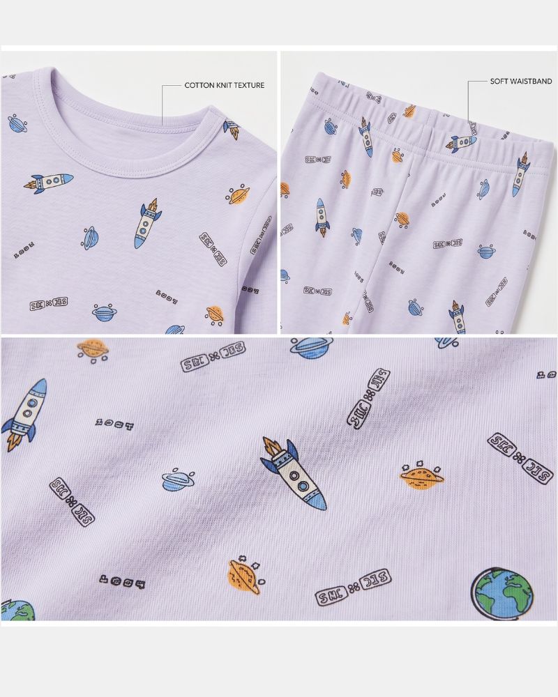 Space cotton nightwear thumbnail 3