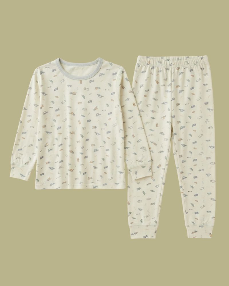 2-piece kids long-sleeve loungewear thumbnail 2