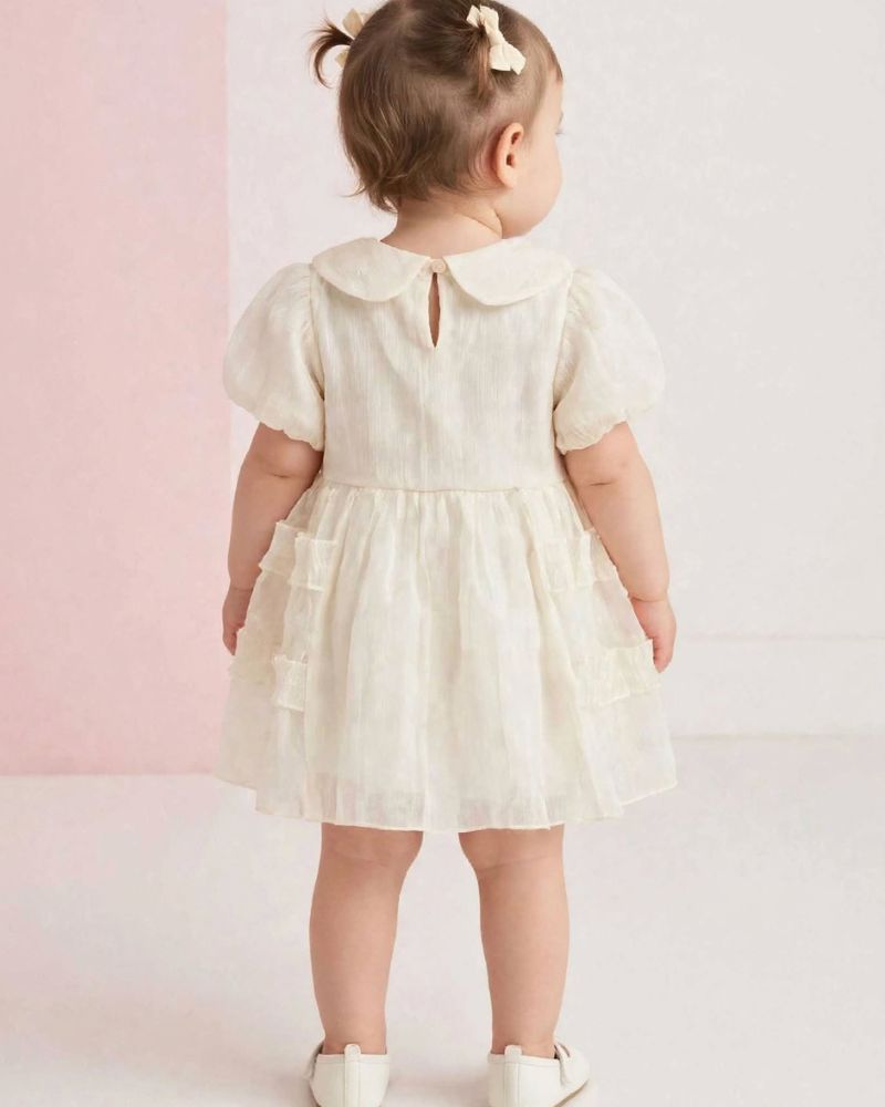 Yellow twirl frock  thumbnail 2