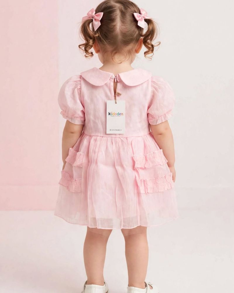 Pink twirl frock  thumbnail 2