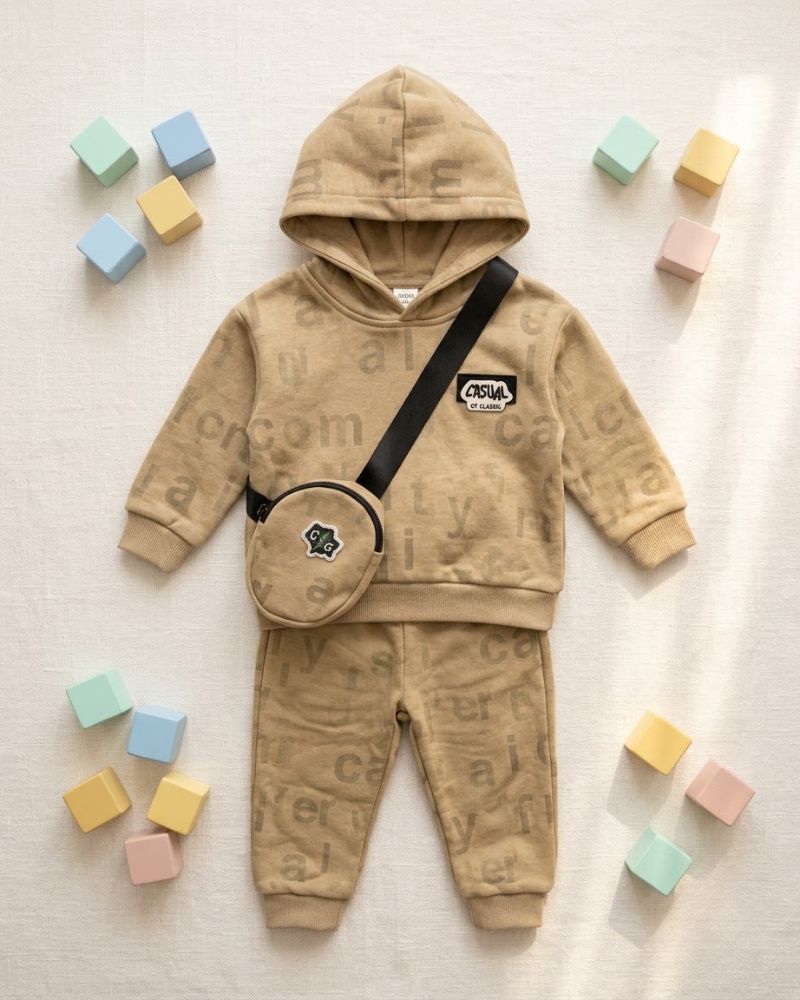 Khaki Loungewear Set