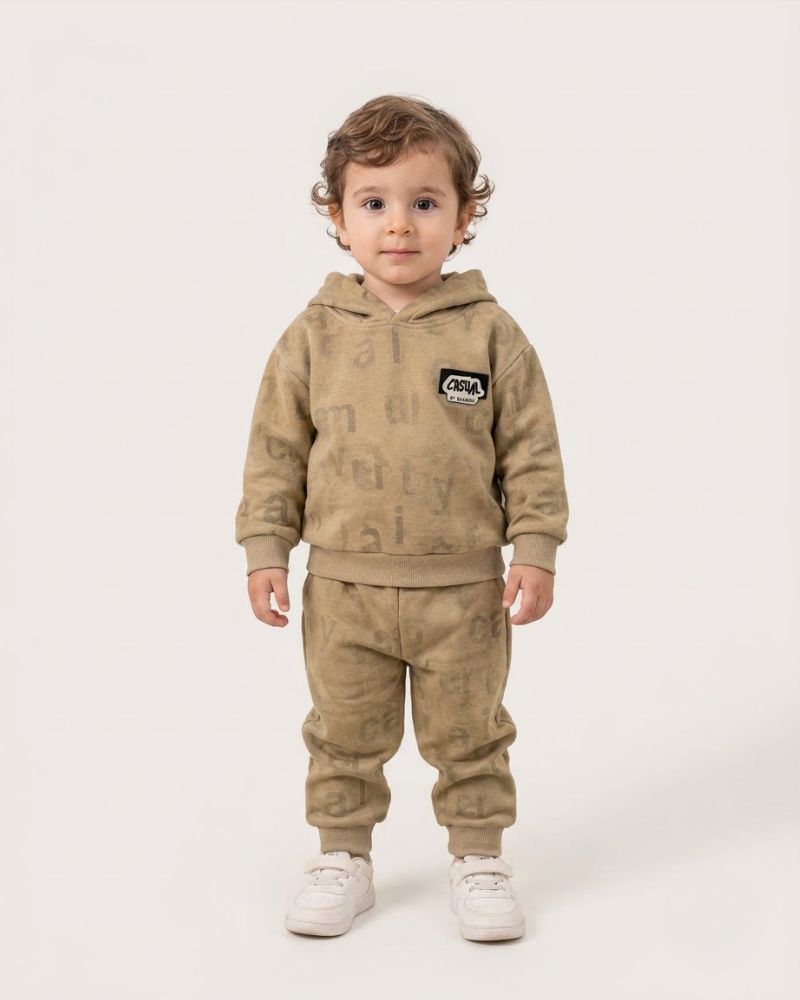 Khaki Loungewear Set thumbnail 2