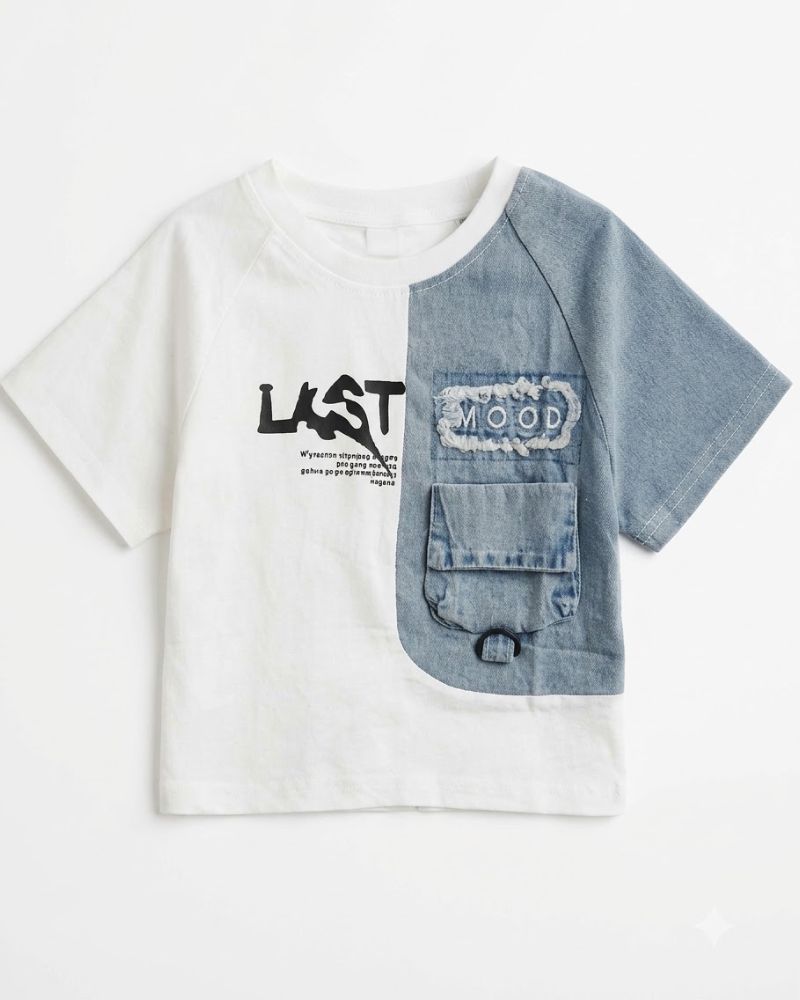 Half Patchwork T-Shirt