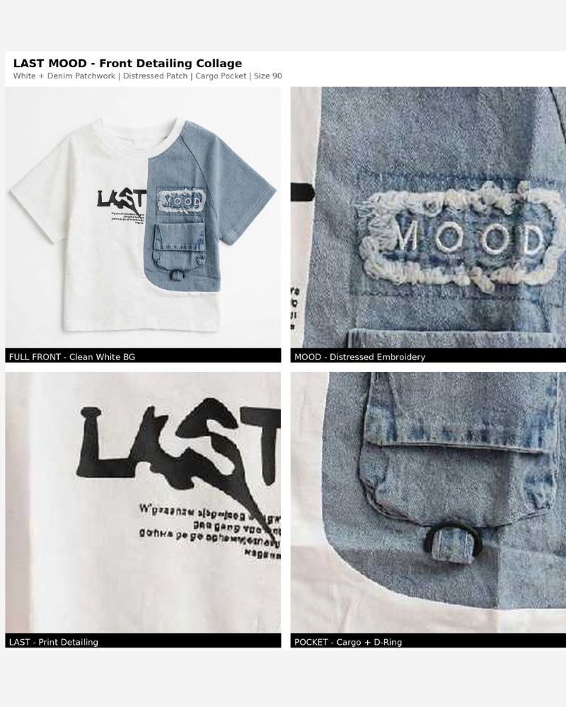 Half Patchwork T-Shirt thumbnail 3