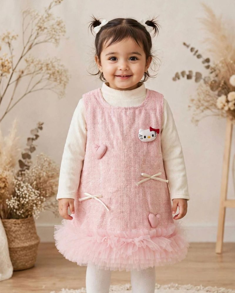Kitty woolen frock 