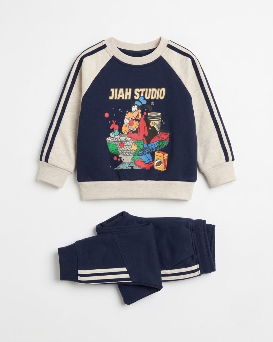 Grey goofy cord set 