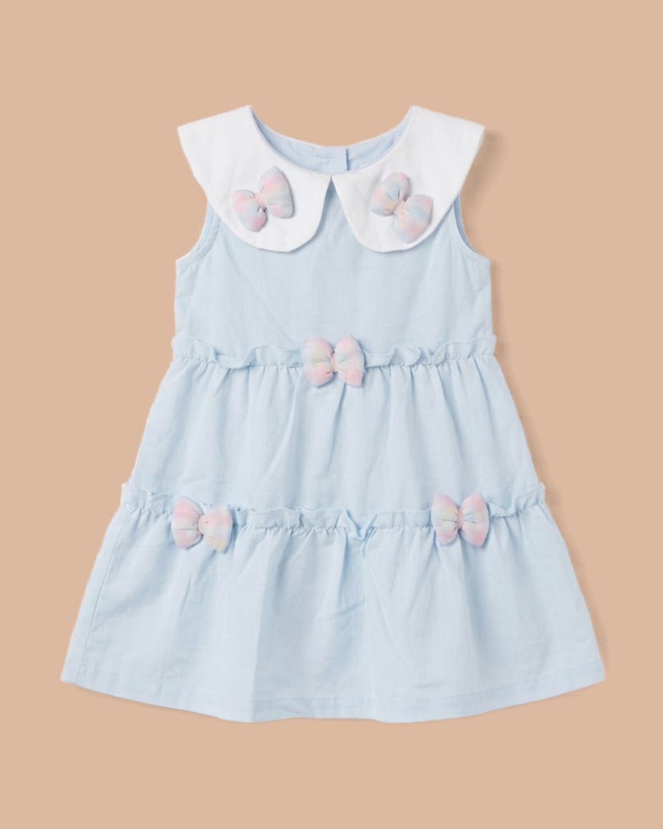 Blue bow frock  thumbnail 3