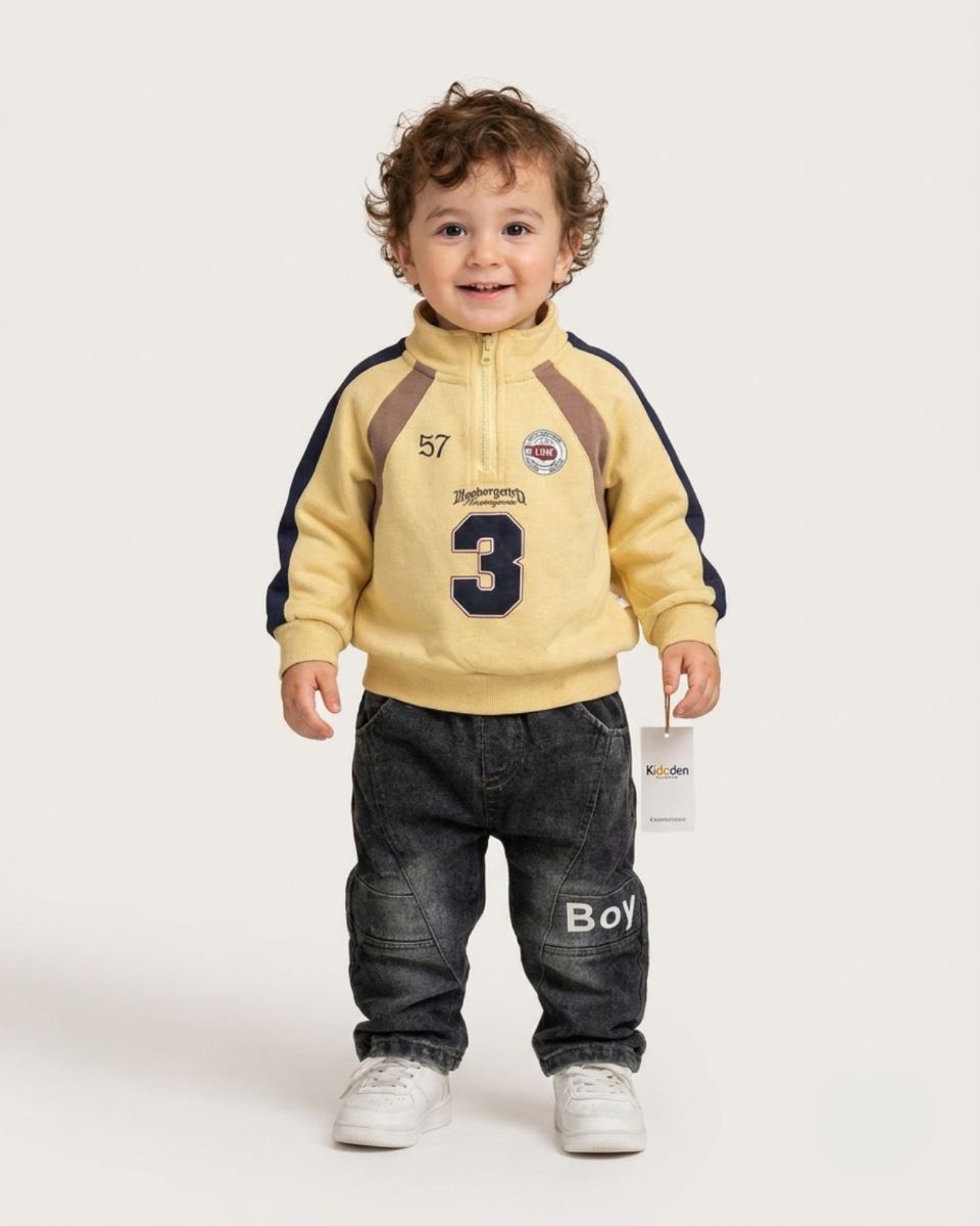 2pc yellow high-neck set  thumbnail 2