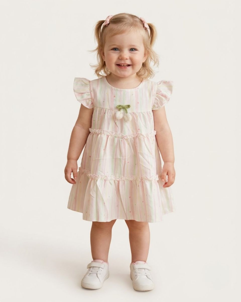 Pink heart frock 