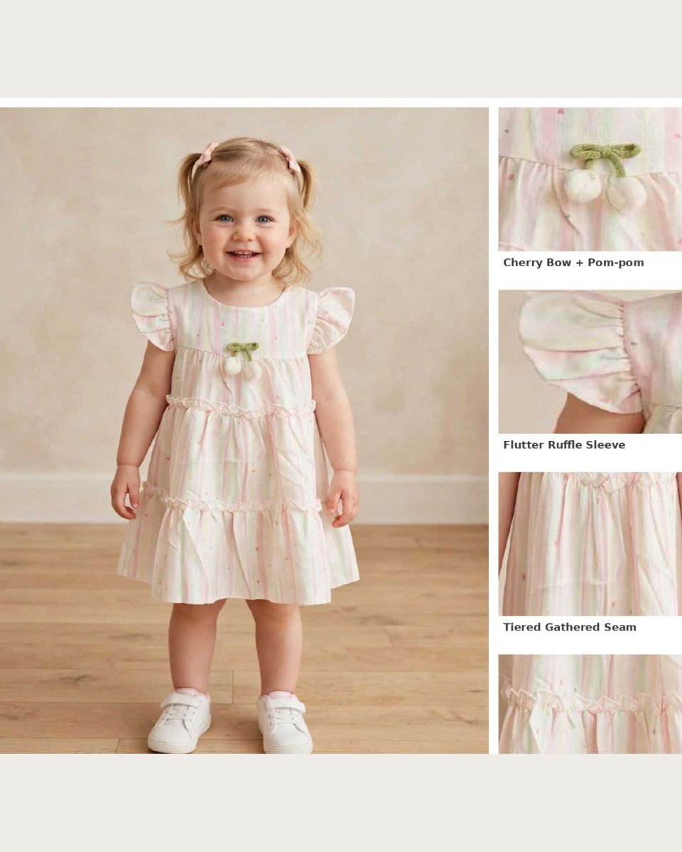 Pink heart frock  thumbnail 3