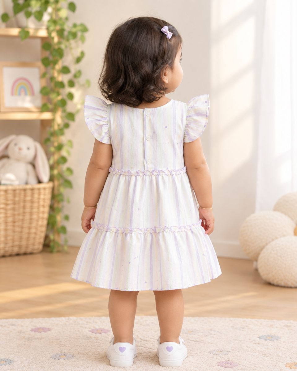 Purple heart frock  thumbnail 2