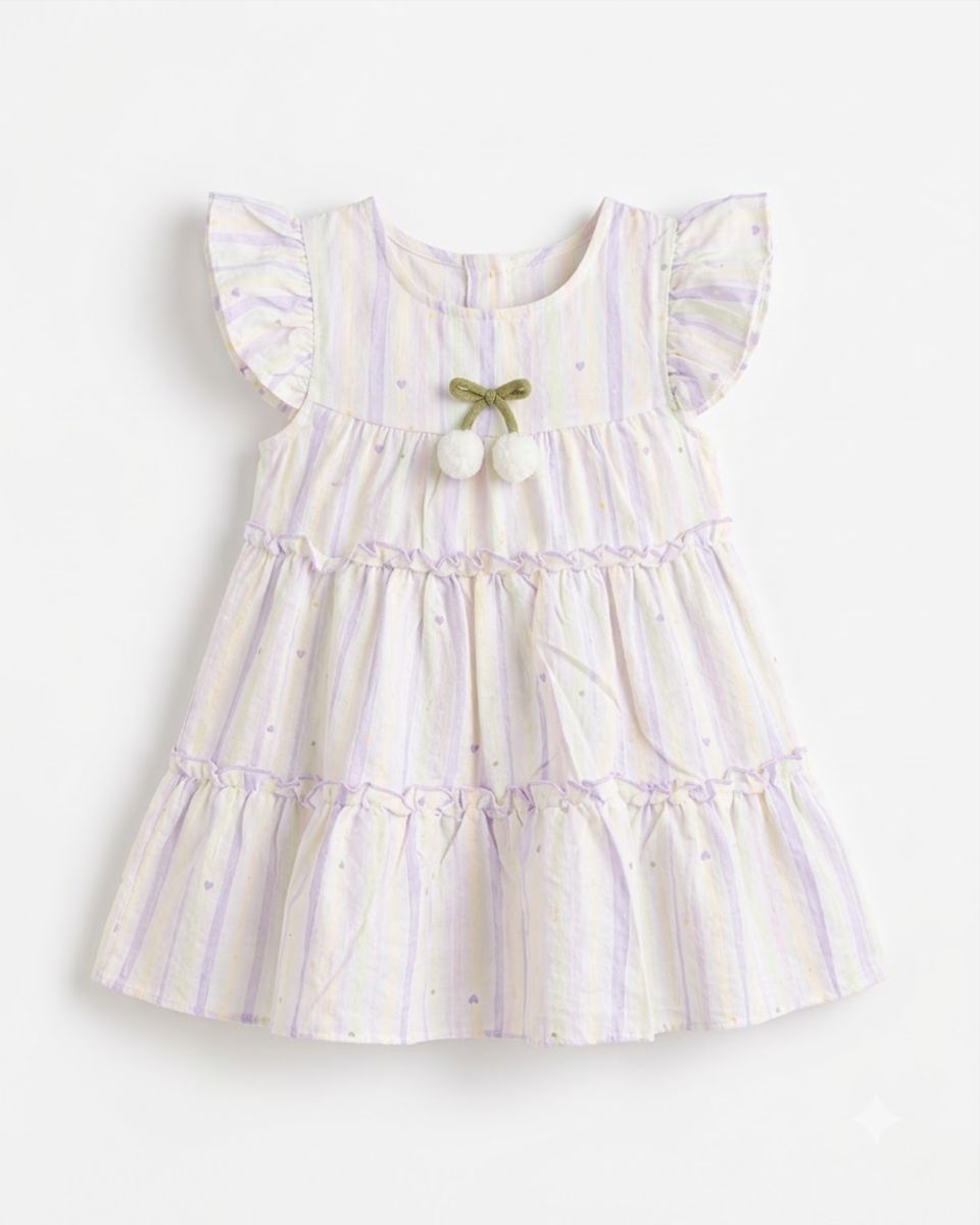Purple heart frock  thumbnail 3