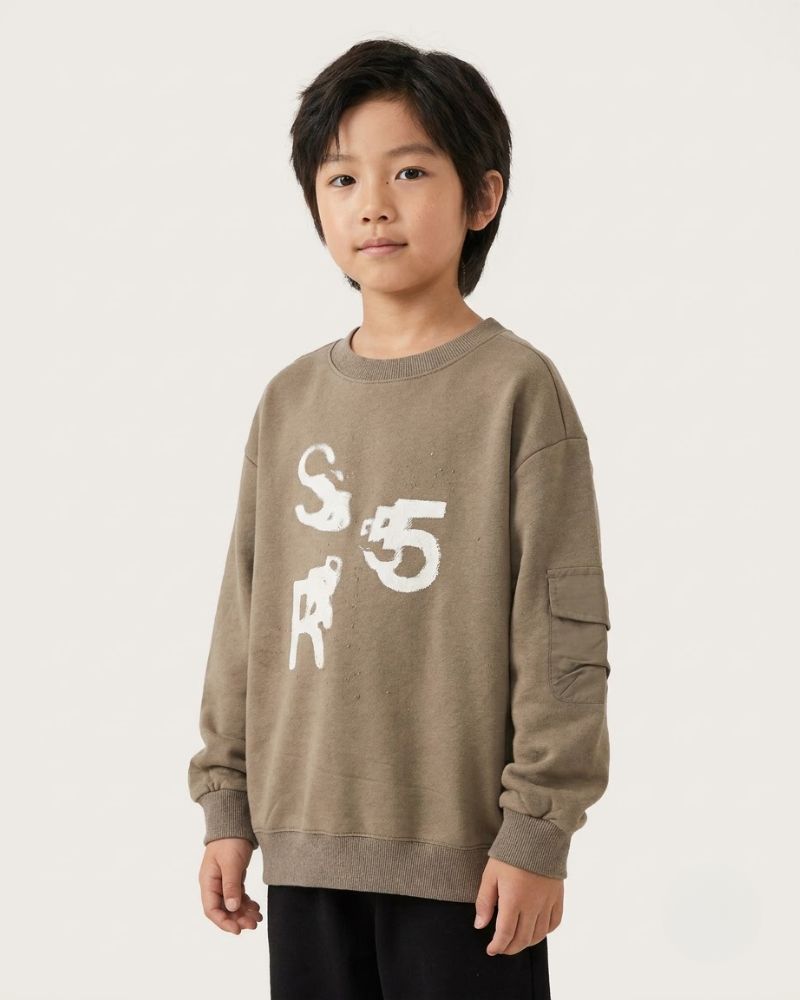 Cargo Sleeve Sweatshirt