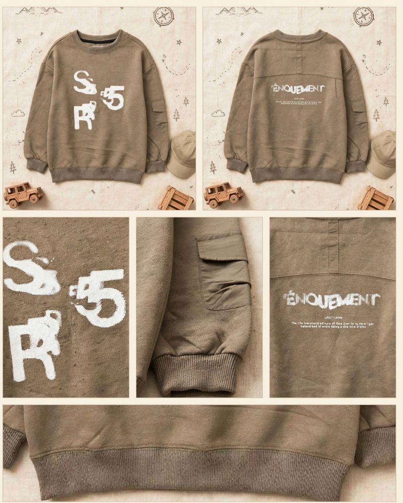 Cargo Sleeve Sweatshirt thumbnail 4