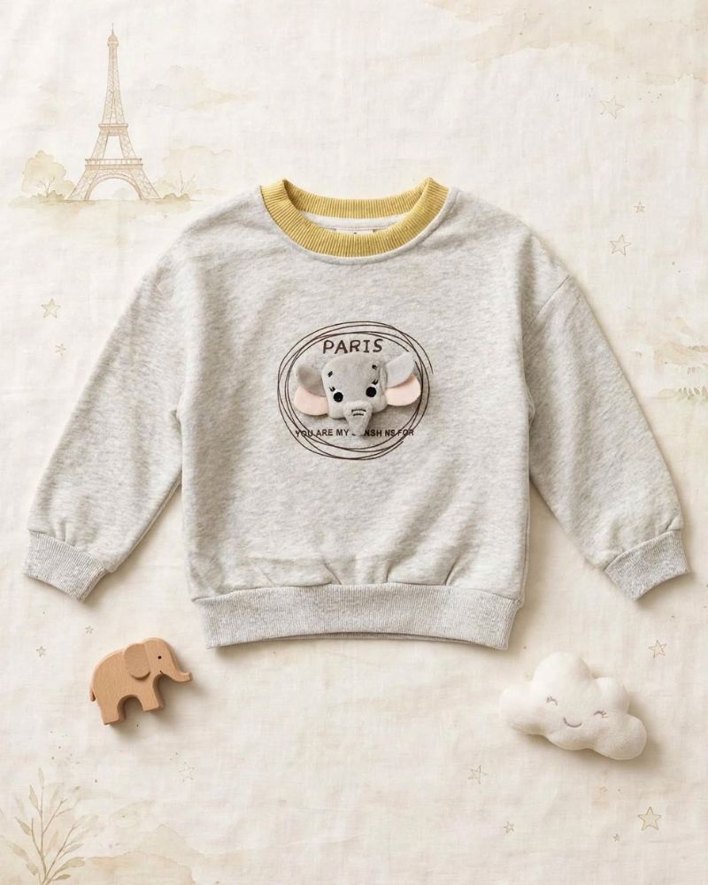 Grey Elephant Sweatshirt