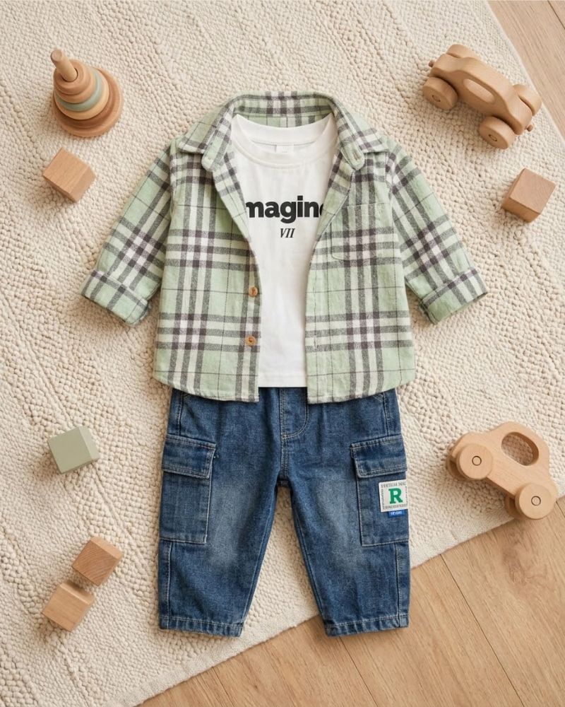 3-Piece Layered Casual Set thumbnail 2