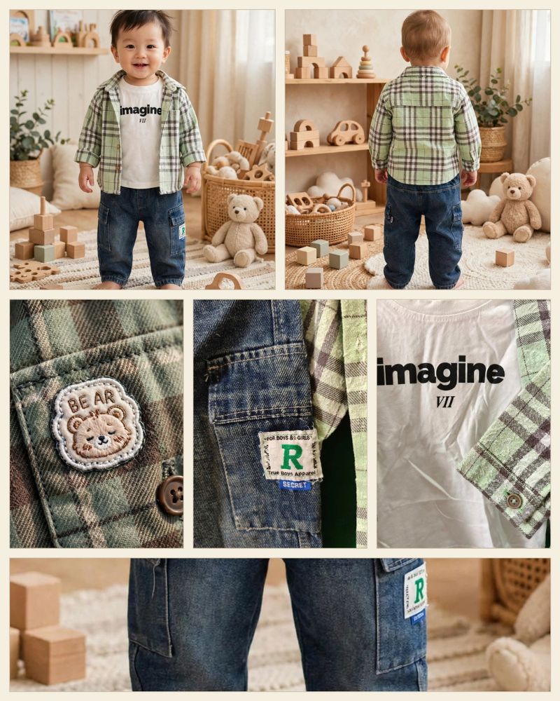 3-Piece Layered Casual Set thumbnail 3