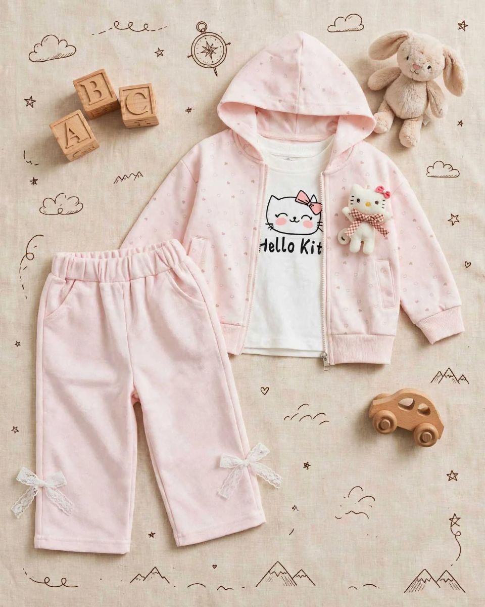  Kitty 3pc track suit 
