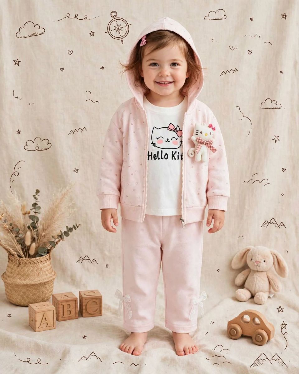  Kitty 3pc track suit  thumbnail 2
